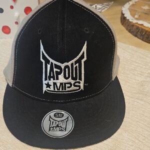 Tapout Black and Gray Logo Cap